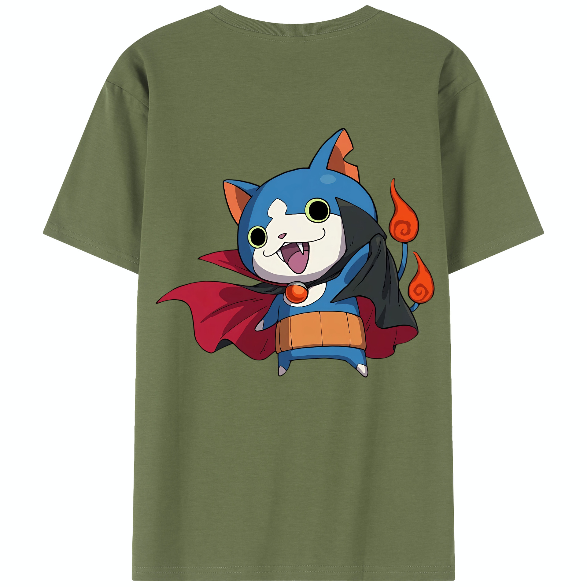 （画像用） 妖怪ウォッチ Yo-kai Watch 綿100％半袖Tシャツ（背面プリント）